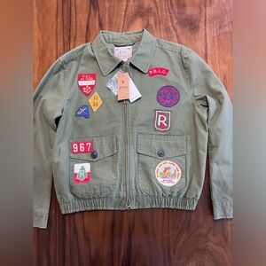 Polo Ralph Lauren green coat